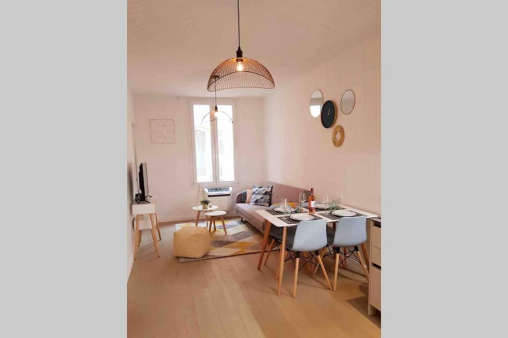 Appartement 2 Chambres Refait A Neuf, Climatise, A 2 Min De La Mer Nice Exteriér fotografie